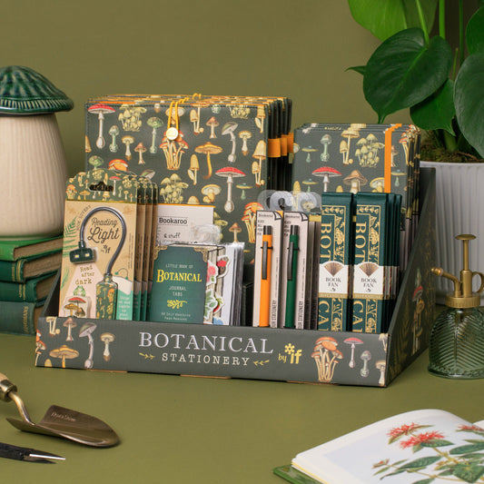 Bookaroo: Books & Stuff Pouch: Botanical