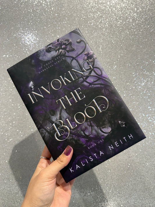 Invoking the Blood by Kalista Neith (Deluxe Special Edition Hardcover) (Purple Edition) (Signed)