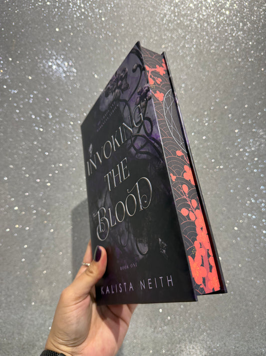 Invoking the Blood by Kalista Neith (Deluxe Special Edition Hardcover) (Purple Edition) (Signed)