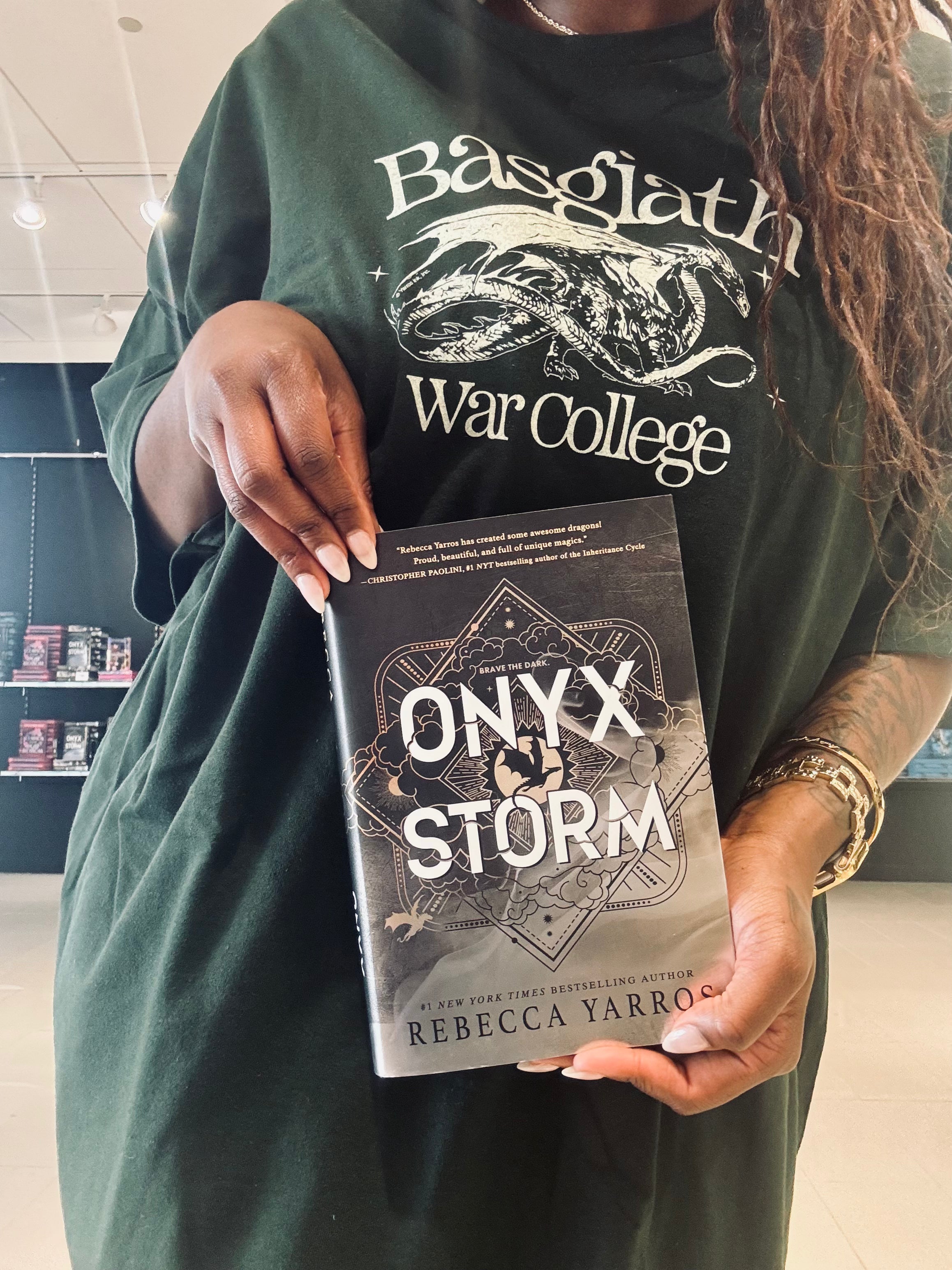 Onyx Storm by Rebecca Yarros, digitally signed bookplate