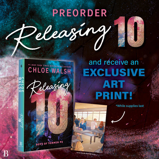 Releasing 10 by Chloe Walsh (Ombre Spine)