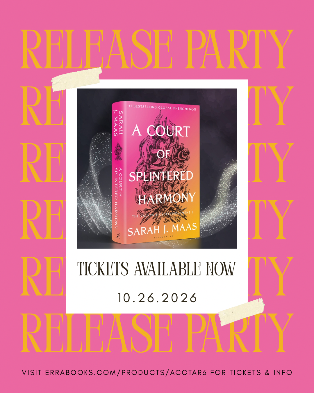 ACOTAR 6 MIDNIGHT RELEASE PARTY