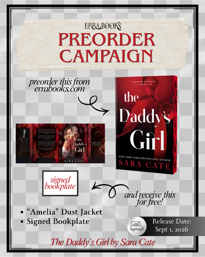 The Daddy's Girl by Sara Cate (Deluxe Edition) (Signed Bookplate)