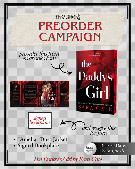 (PREORDER) The Daddy's Girl by Sara Cate (Deluxe Edition) (Signed Bookplate)