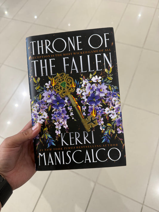 Throne of the Fallen by Kerri Maniscalco (Signed)