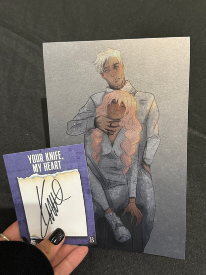Your Knife, My Heart by K.M. Moronova (Deluxe Edition) (Signed Bookplate)