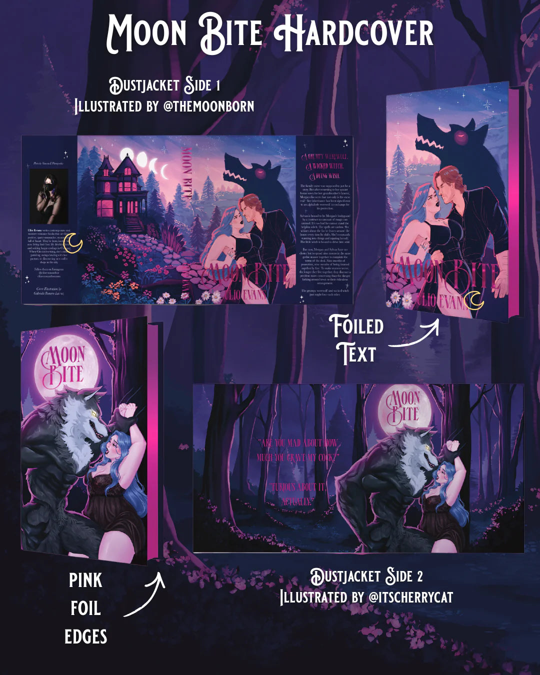 (PREORDER) Moon Bite by Clio Evans (Deluxe Edition Hardcover)