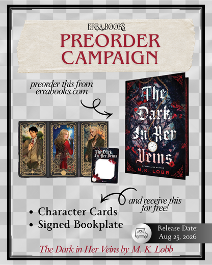 The Dark in Her Veins by M. K. Lobb (Deluxe Edition)