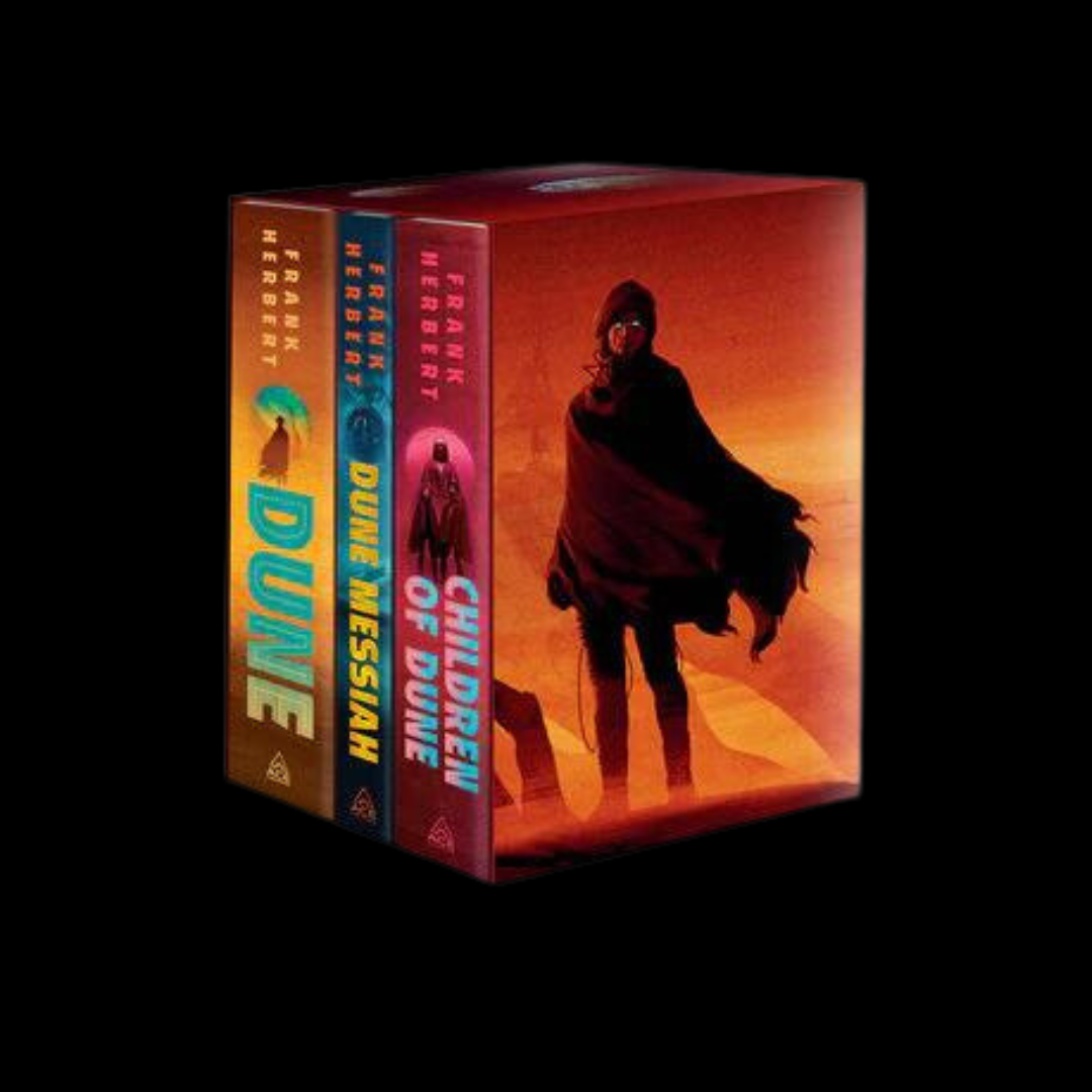 Dune Saga by Frank Herbert (Deluxe Edition) (Box Set) – ERRA Dune Saga by Frank Herbert (Deluxe Edition) (Box Set) – ERRA