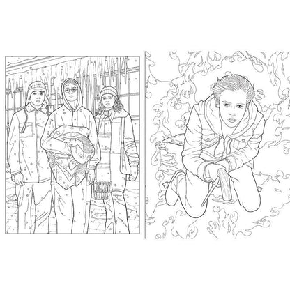 Harry Potter: Travels Through the Wizarding World Coloring Book