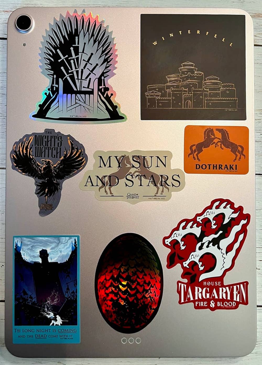 Game of Thrones Sigils & Iconic Art Decals (60-Pack)