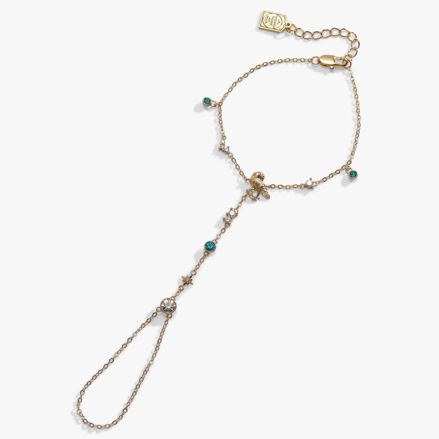 ACOTAR Mist and Fury Bird Hand Chain: Gold