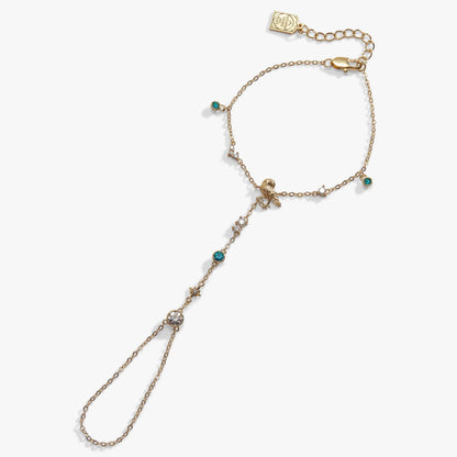 ACOTAR Mist and Fury Bird Hand Chain: Gold