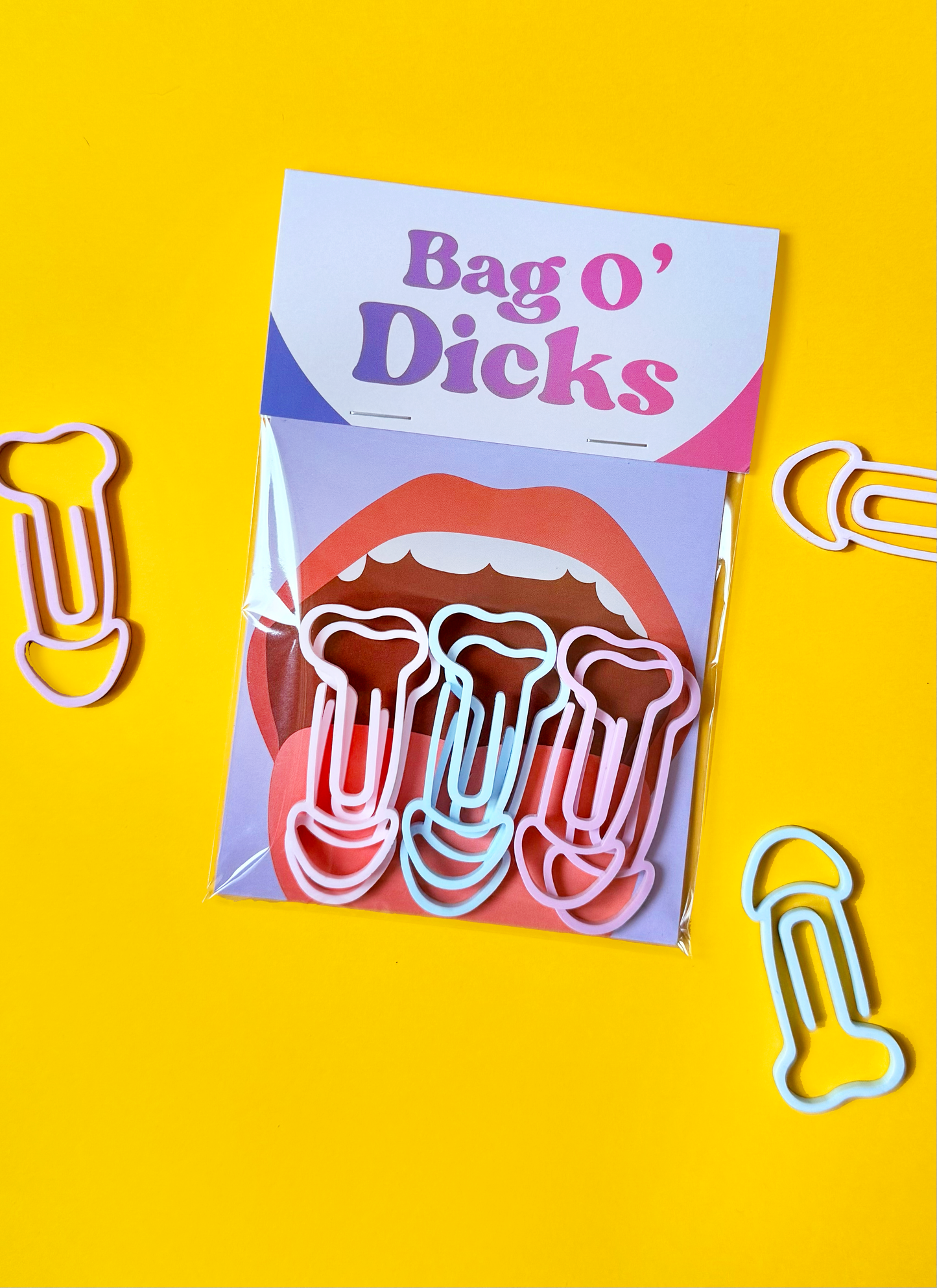 Bag O' Dick Cockclips : Magic, paper clips