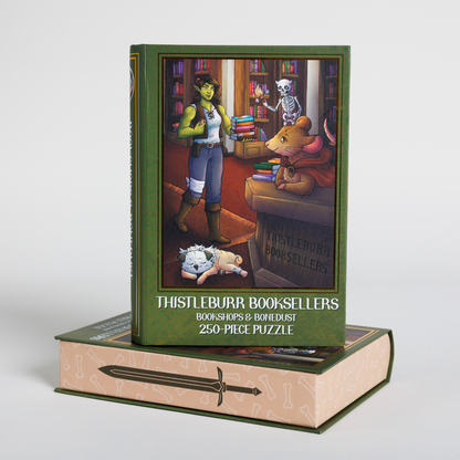 Thistleburr Bookshop Keepsake Puzzle | Bookshops & Bonedust