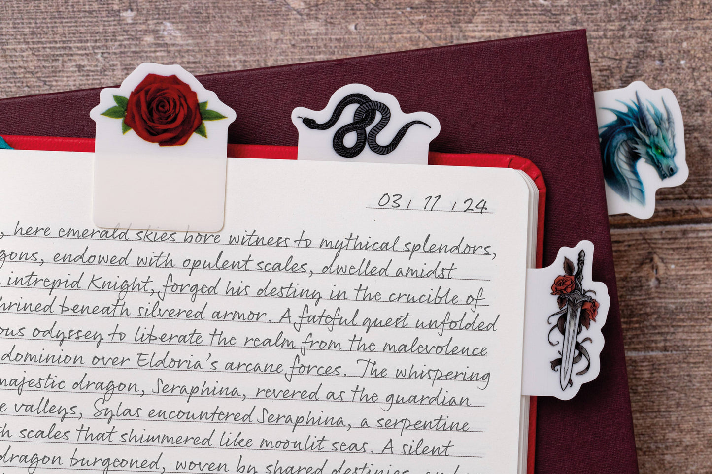 Eclectionery Journal Tabs: Botantical