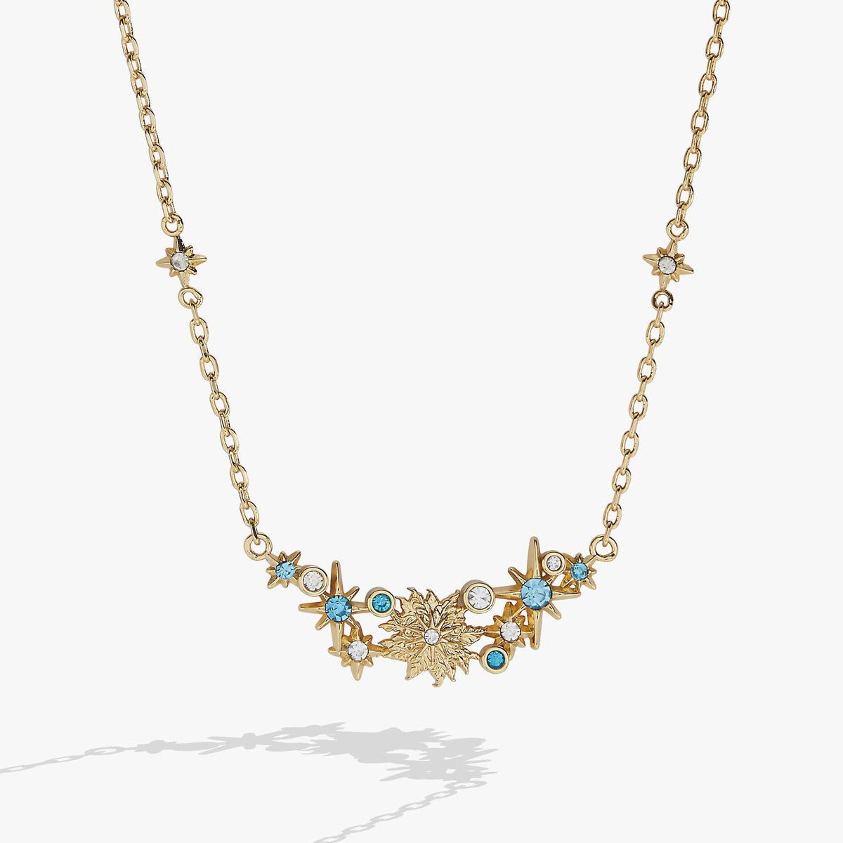 ACOTAR Frost and Starlight Flower Necklace: Gold