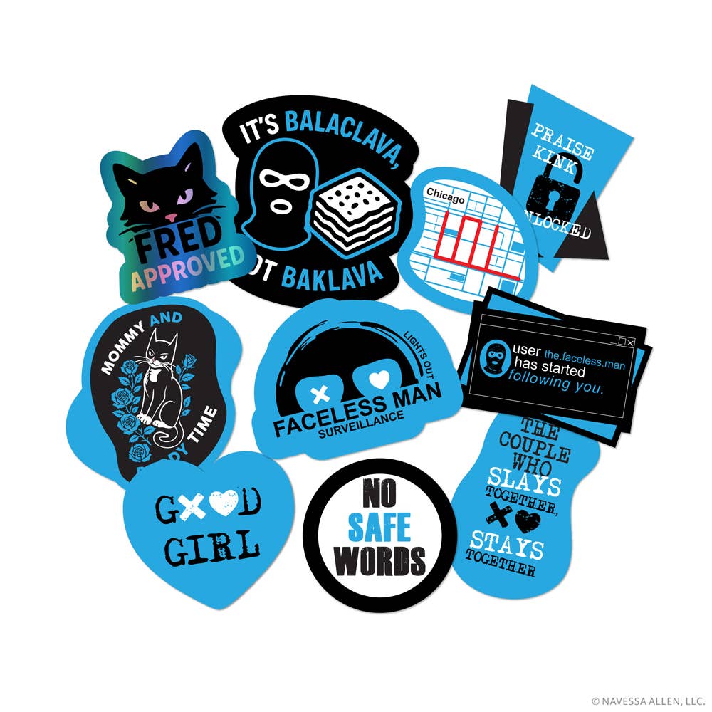 (10-Pack) Lights Out Decals