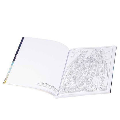 Dark Fairies Coloring Book