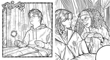 Harry Potter: Coloring Wizardry Coloring Book