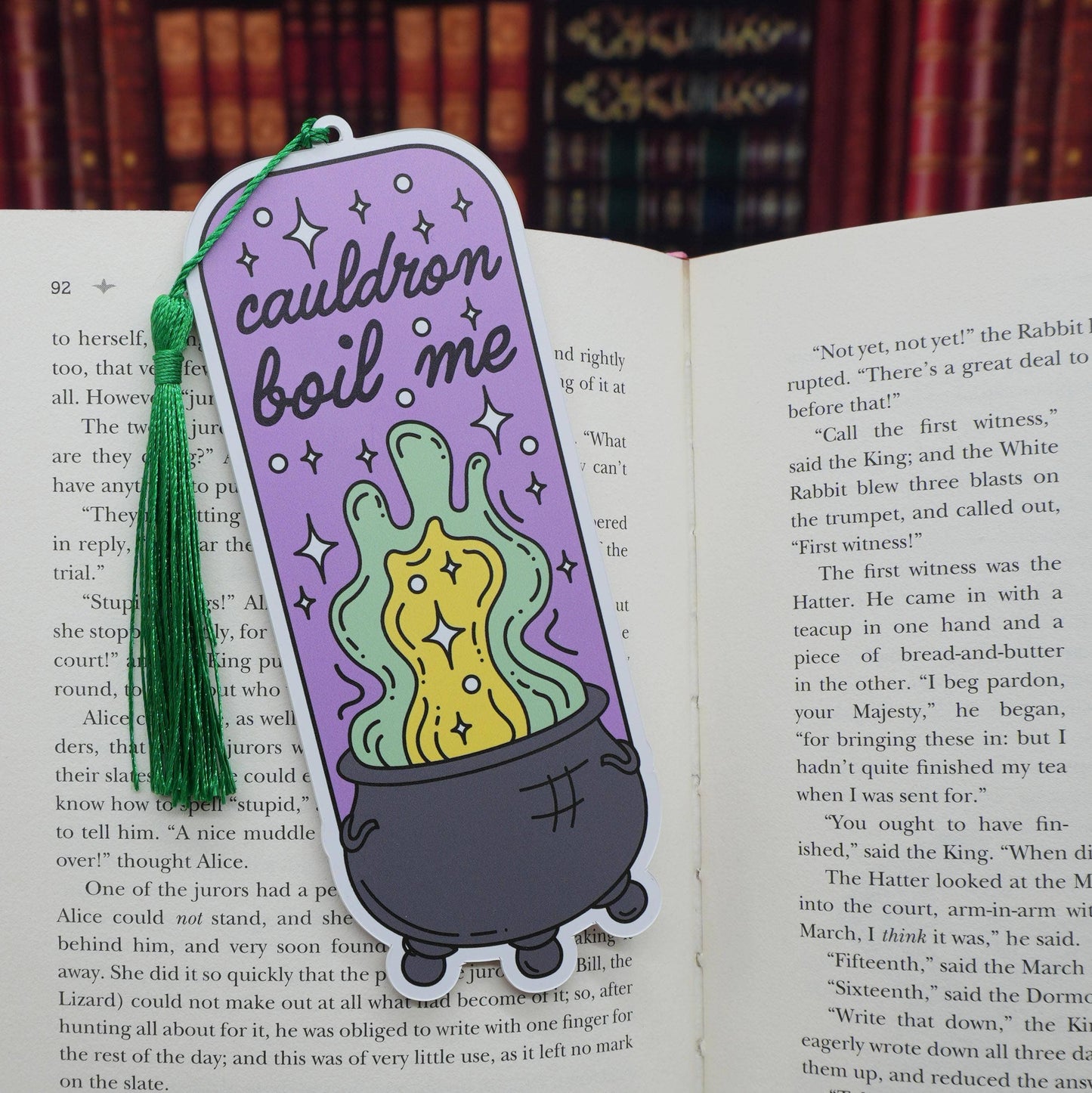 “Cauldron Boil Me” Bookmark 