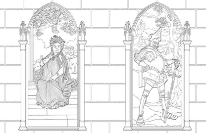 Harry Potter: Gryffindor House Pride: The Official Coloring Book
