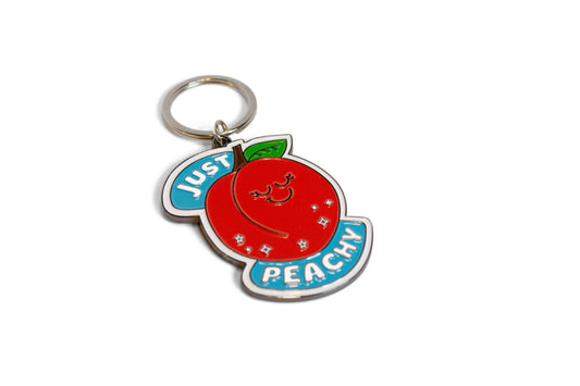Punchkins - Just Peachy keychain