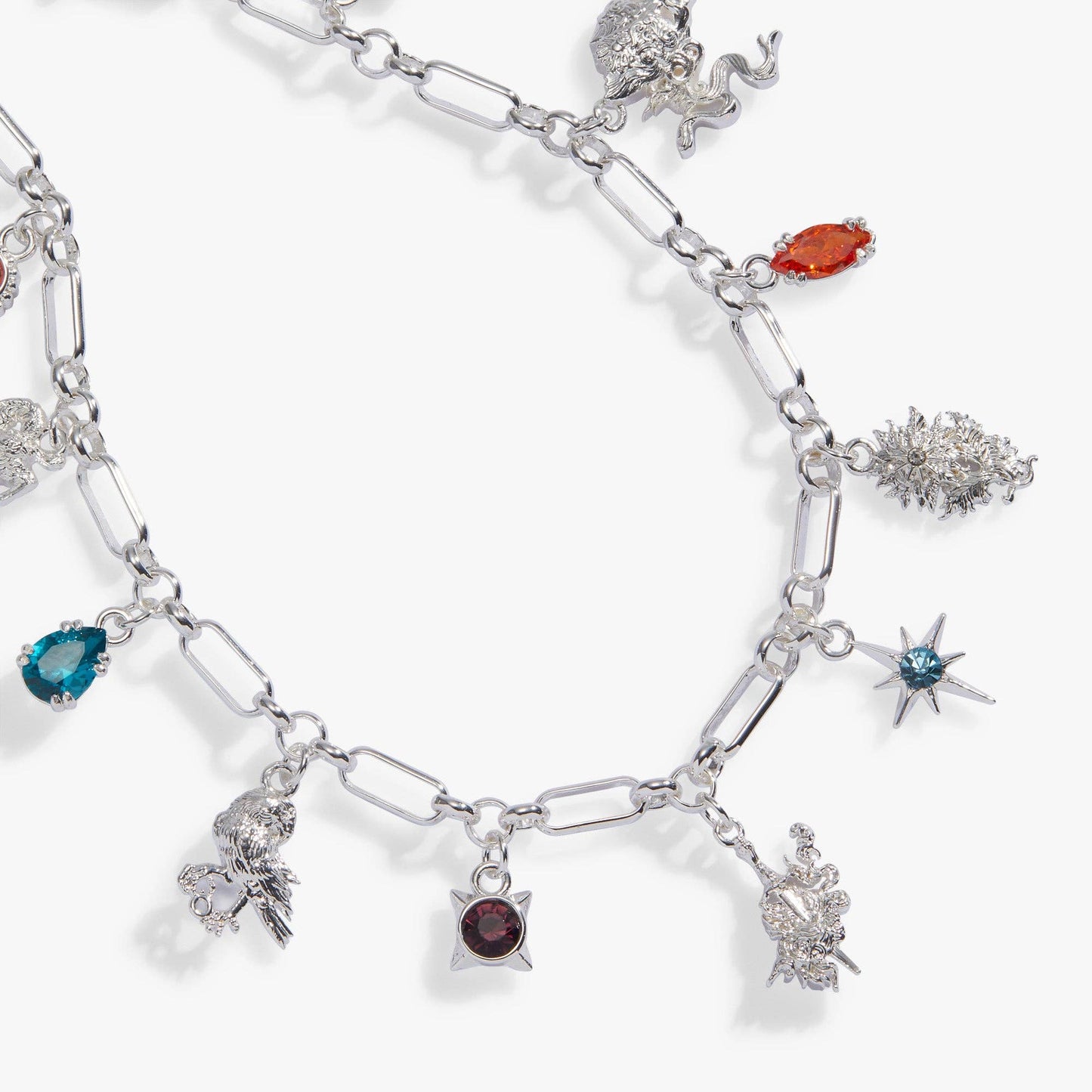 A Court of Thorns and Roses Book Covers Charm Toggle Bracelet: Gold