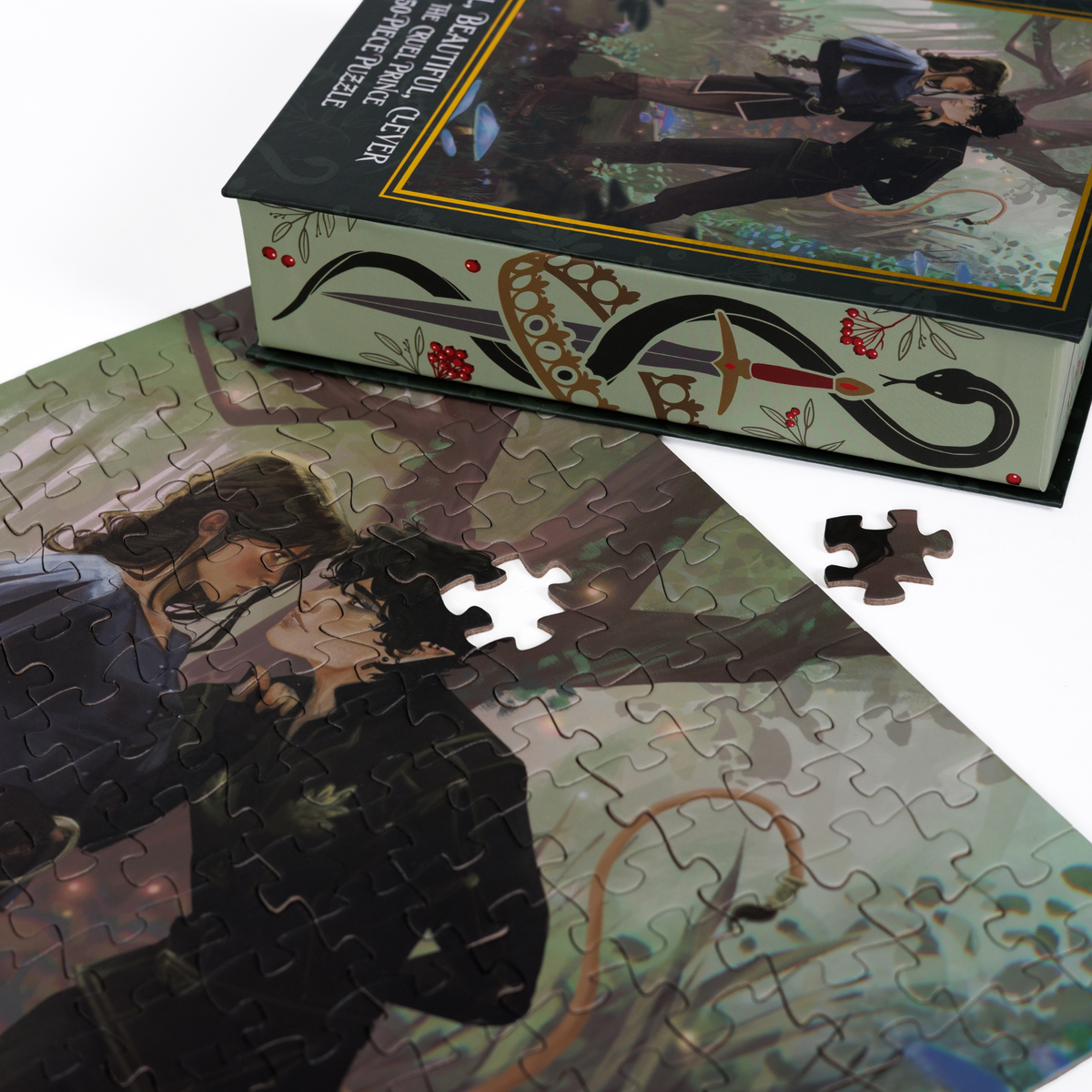 Cruel Beautiful Clever Keepsake Puzzle | The Cruel Prince