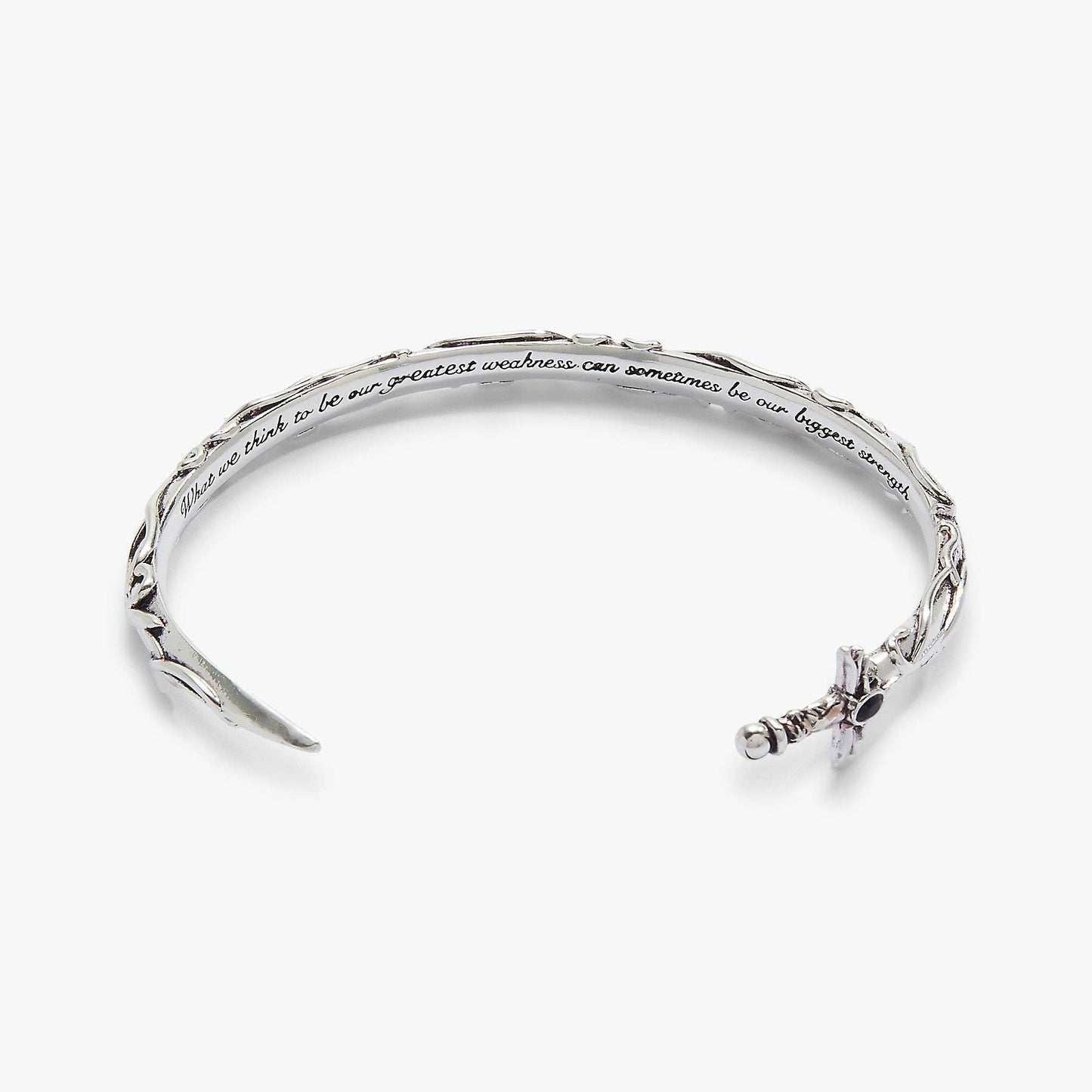 A Court of Thorns and Roses™ Illyrian™ Sword & Shadows Cuff: Silver