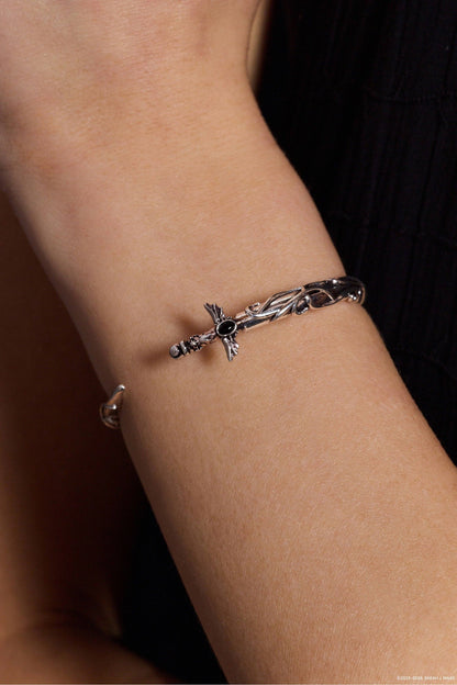 A Court of Thorns and Roses™ Illyrian™ Sword & Shadows Cuff: Gold