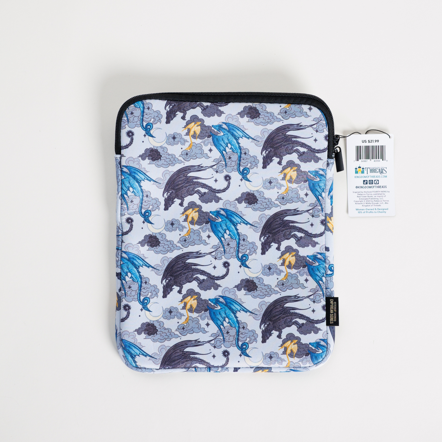 Dragon Trio Hardcover Book Sleeve | Fourth Wing