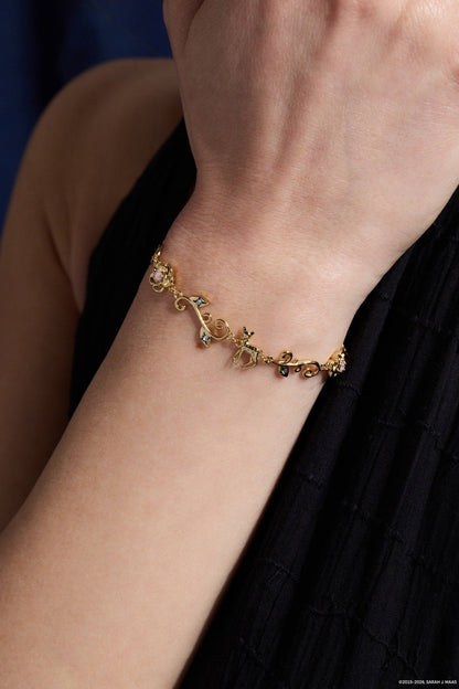 A Court of Thorns and Roses Elain Archeron Linear Bracelet: Gold
