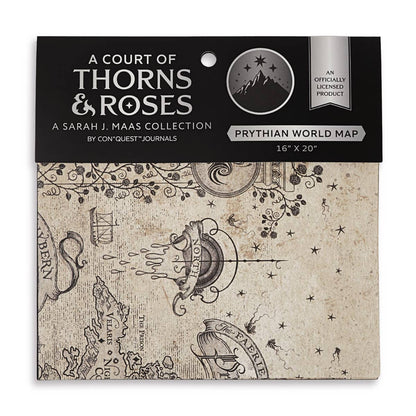 A Court of Thorns and Roses Prythian World Map (16'' x 20'')