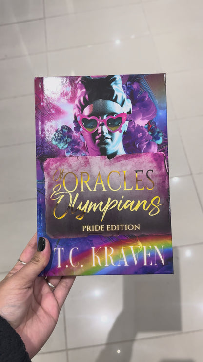 Of Oracles & Olympians by T. C. Kraven (Pride Edition) (Rainbow Page) (Signed)
