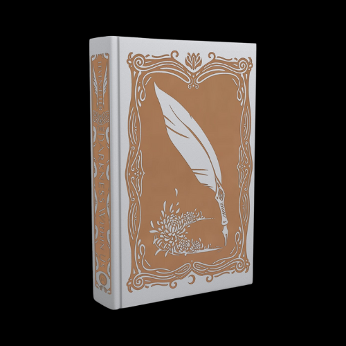 The Darkness Within Us by Tricia Levenseller, sprayed edges, signed bookplate