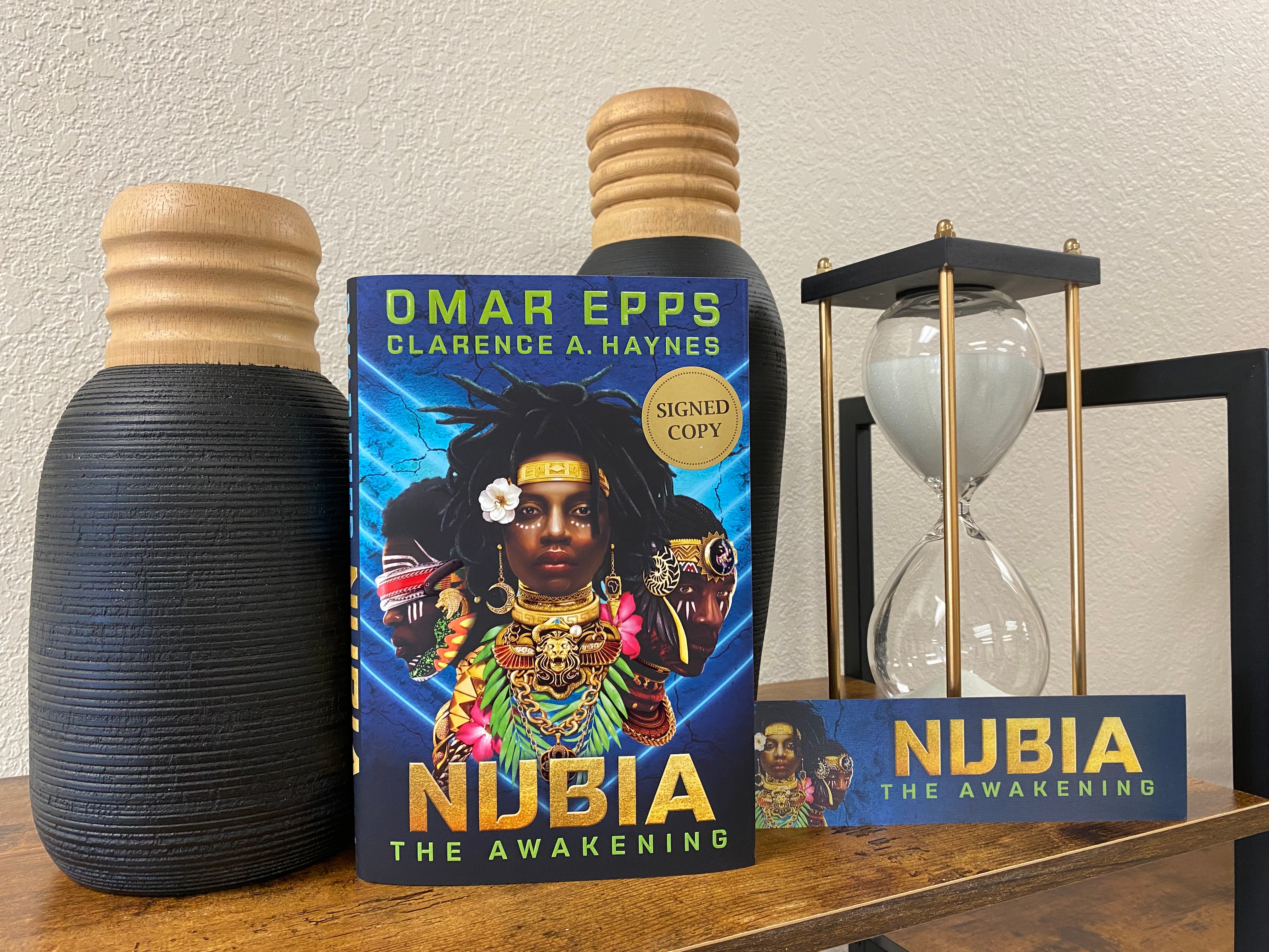 Nubia: The Awakening by Omar Epps, signed